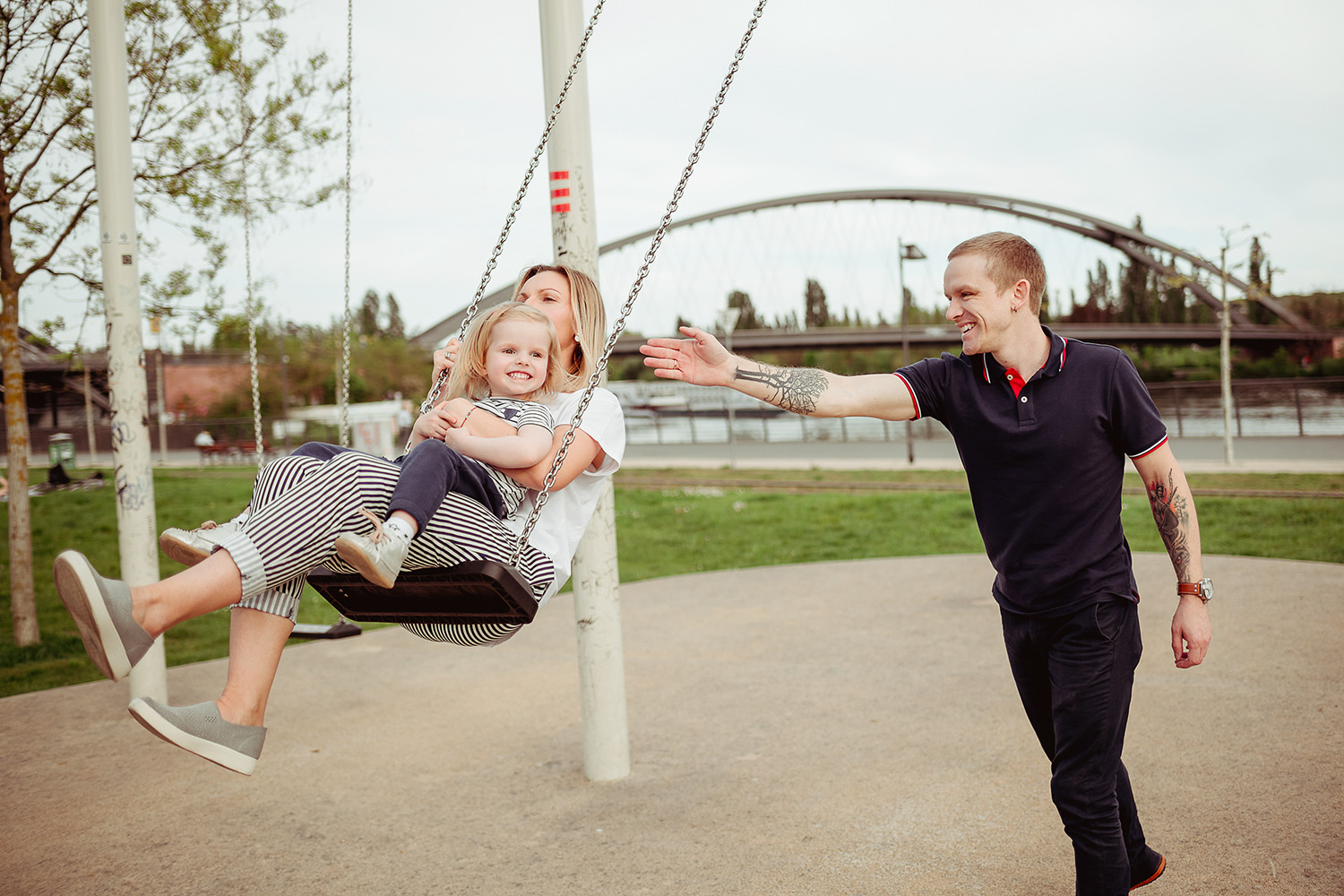 Familienfotoshooting Lifestyle Frankfurt