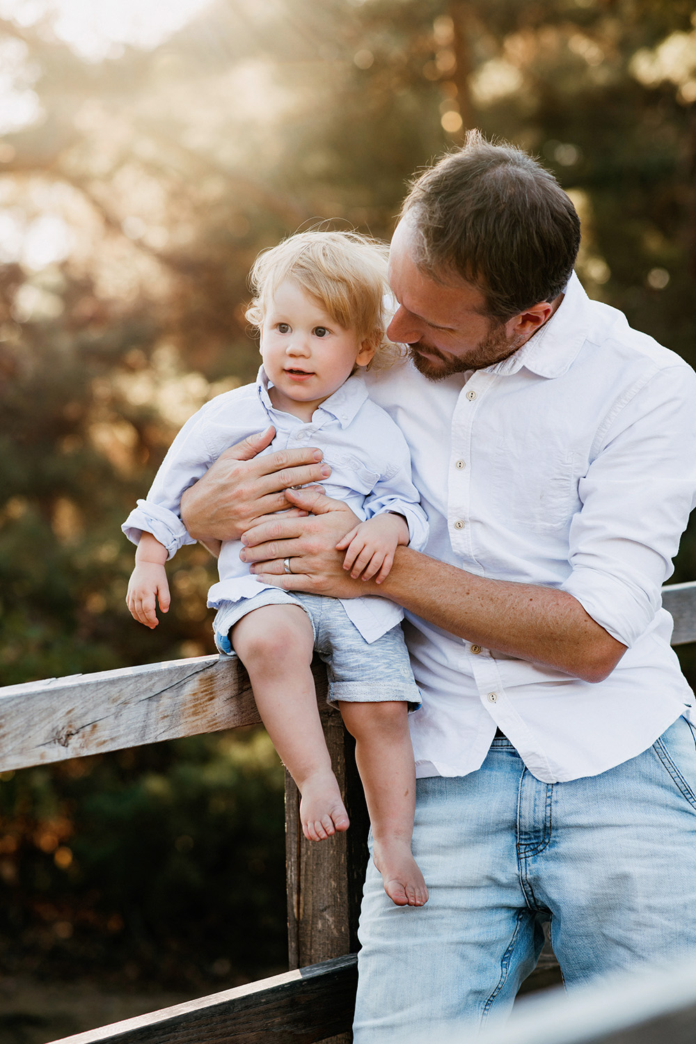 Familienfotoshooting in der Natur