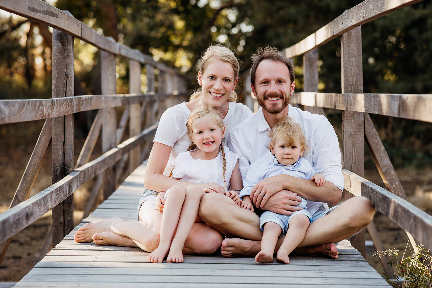 Familienfotos in der Natur