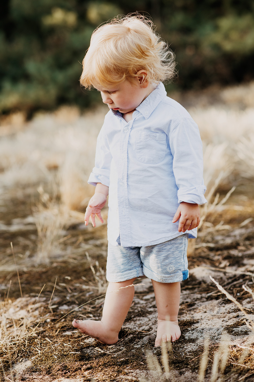 Familienfotoshooting in der Natur