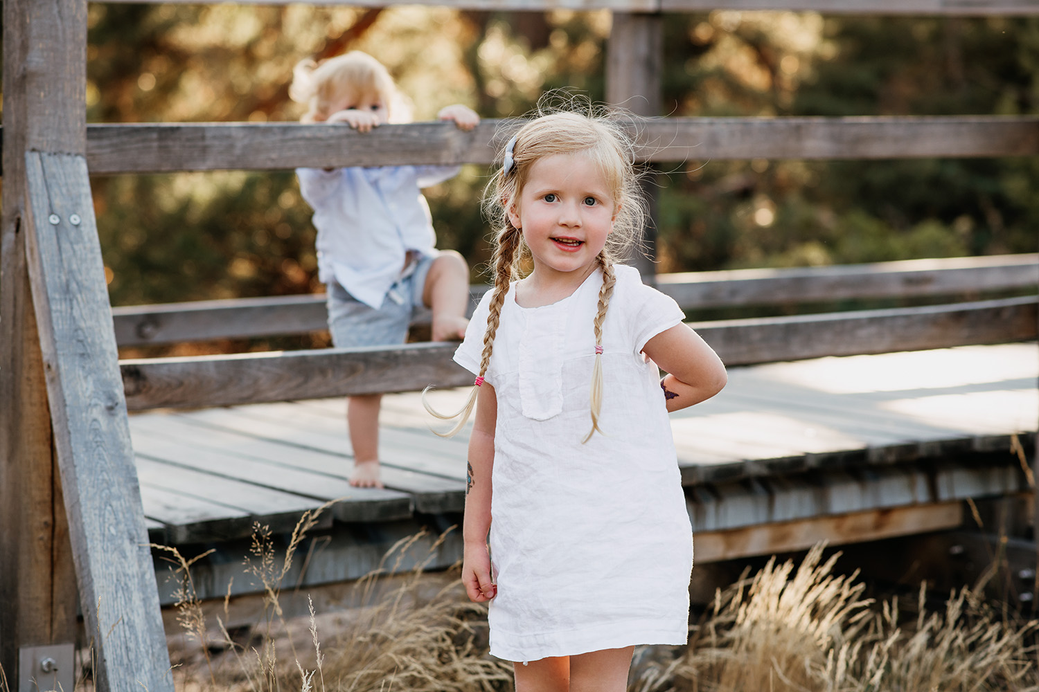 Familienfotoshooting in der Natur