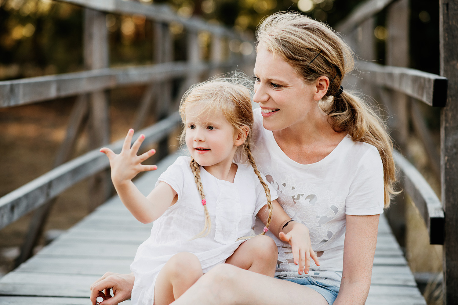 Familienfotoshooting in der Natur