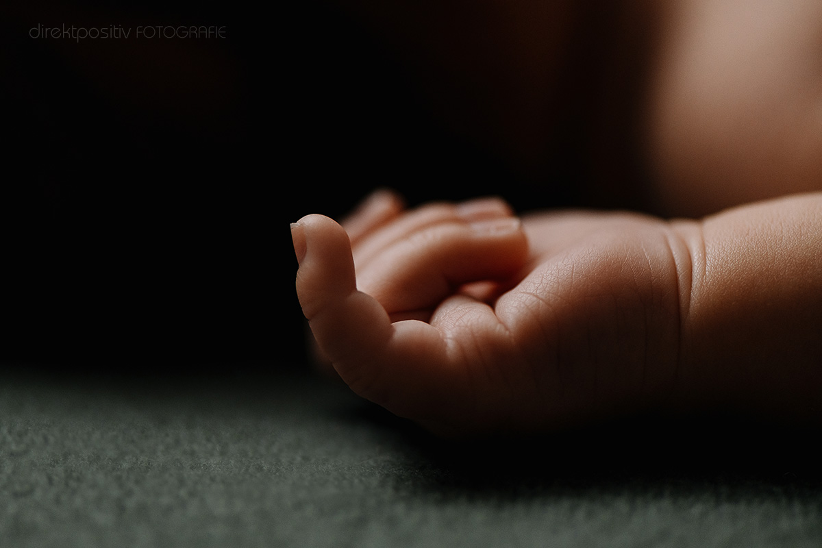 Fotoshooting für Neugeborene