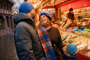 Weihnachtsmarkt Fotoshooting Frankfurt