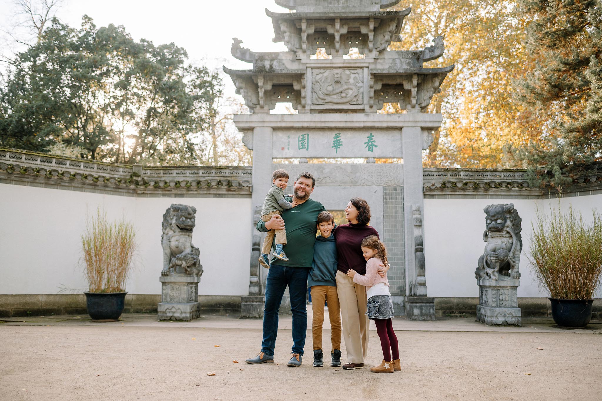 Herbstshooting mit Familie in Frankfurt