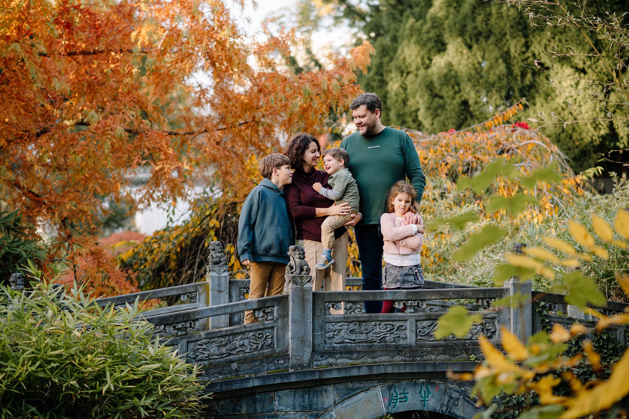 Herbstshooting mit Familie in Frankfurt