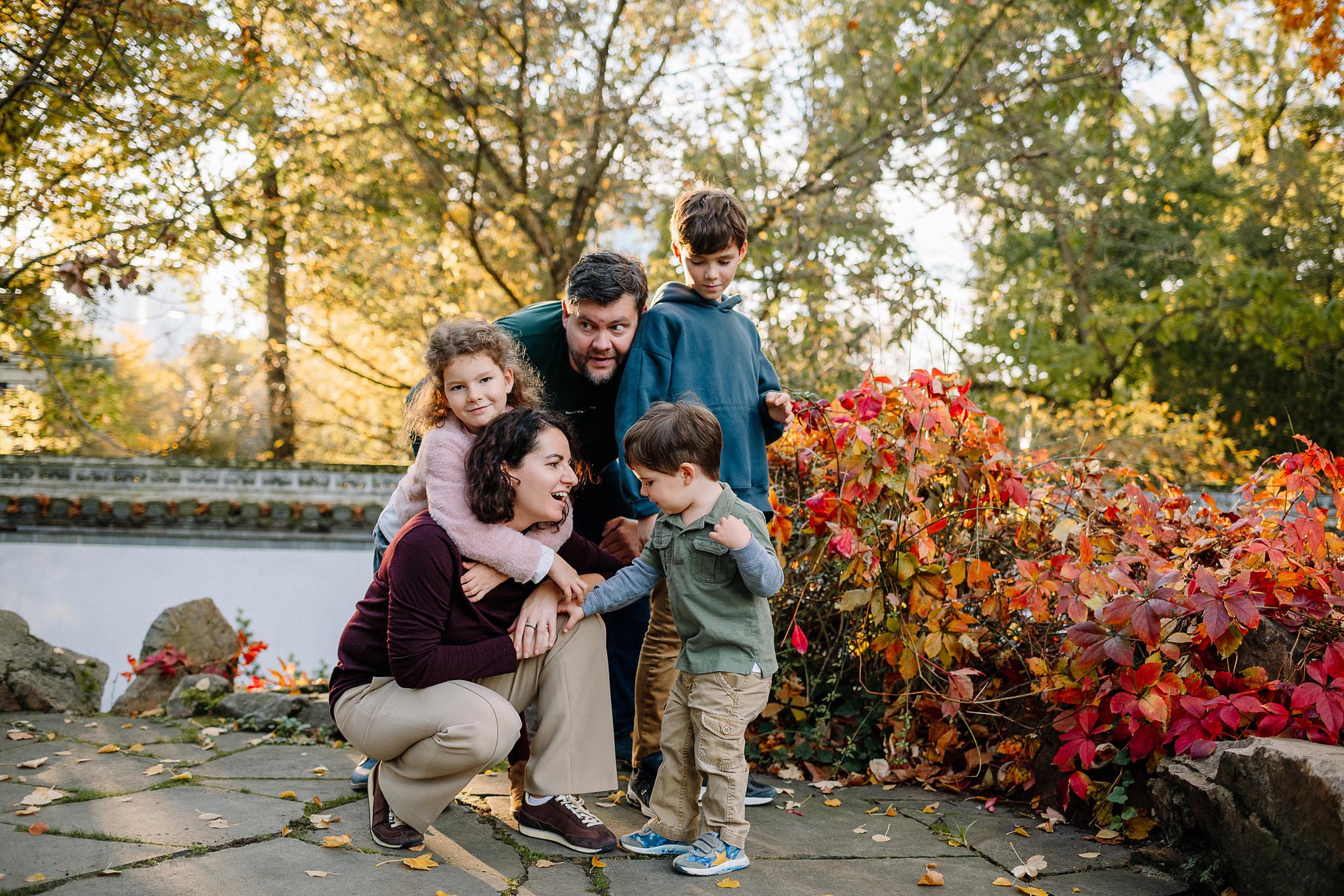 Herbstshooting mit Familie in Frankfurt