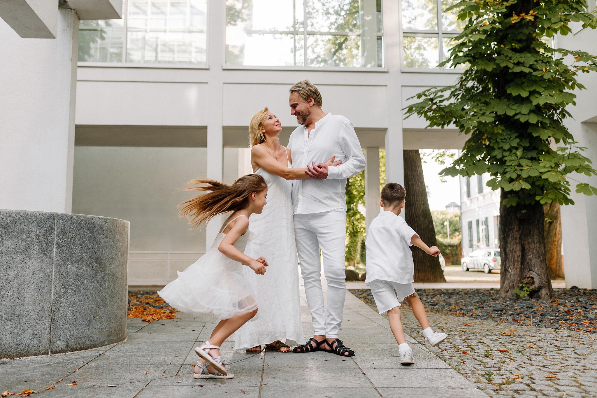 Familienfotos Mainufer Frankfurt