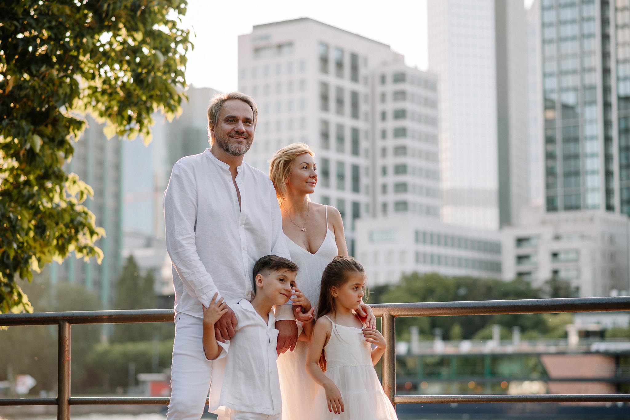 Familienfotos Mainufer Frankfurt