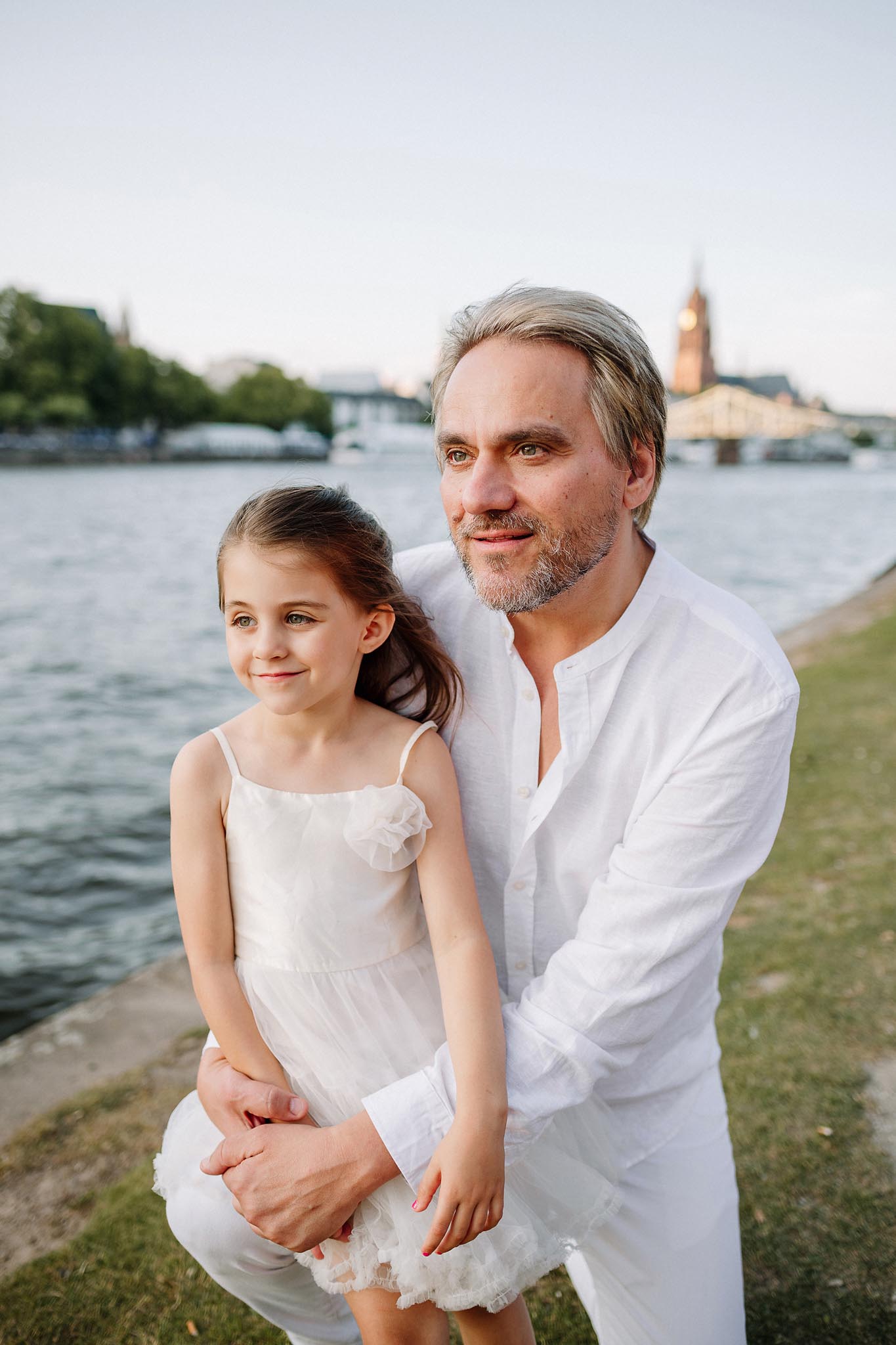 Familienfotos Mainufer Frankfurt