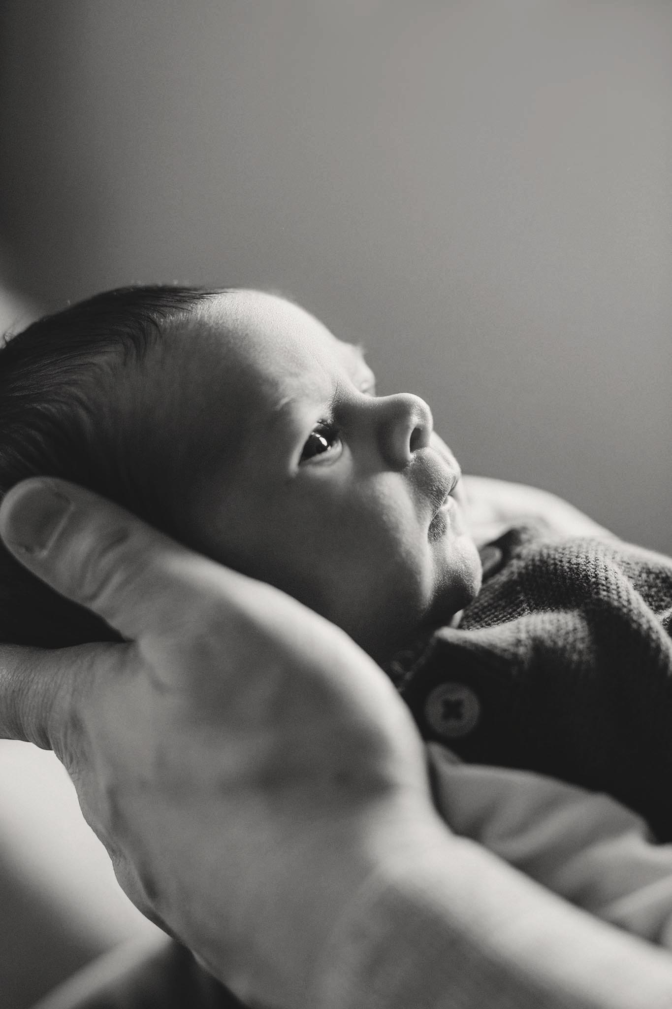 Neugeborenen Fotoshooting zu Hause