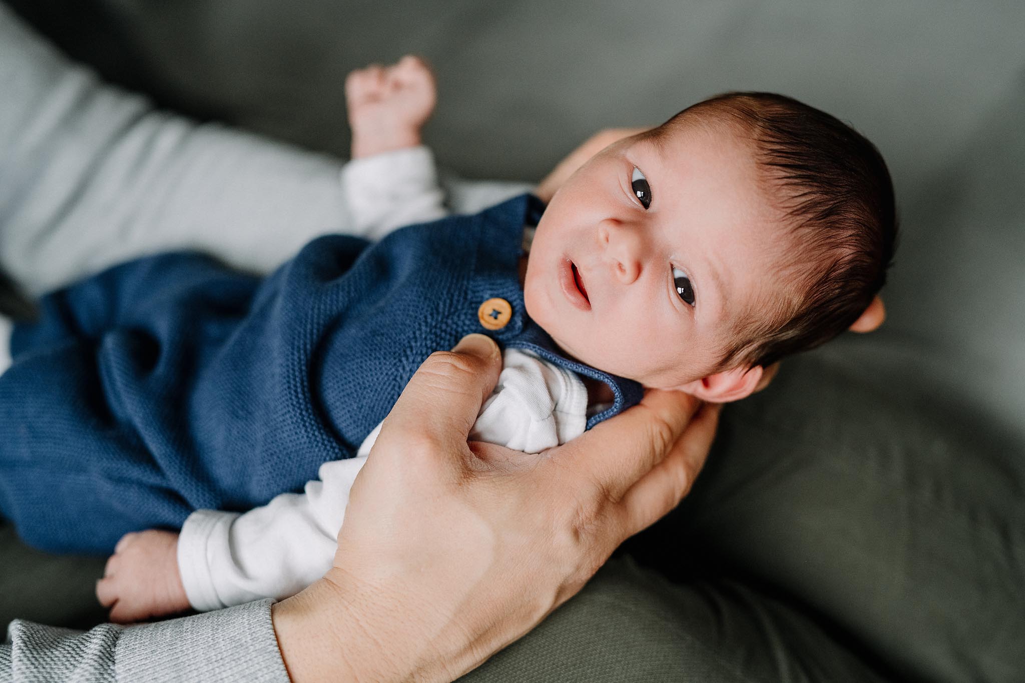 Neugeborenen Fotoshooting zu Hause
