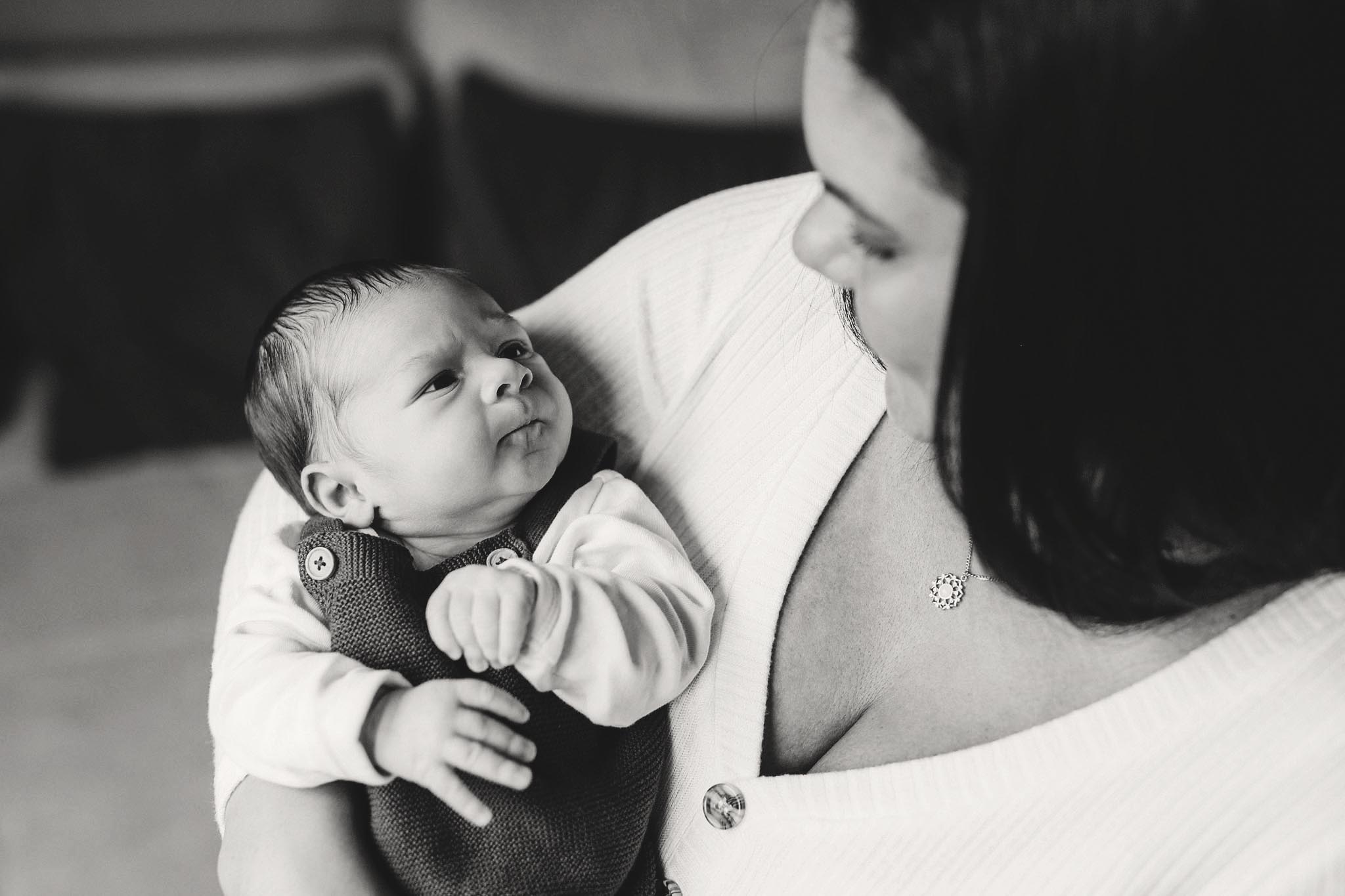 Neugeborenen Fotoshooting zu Hause