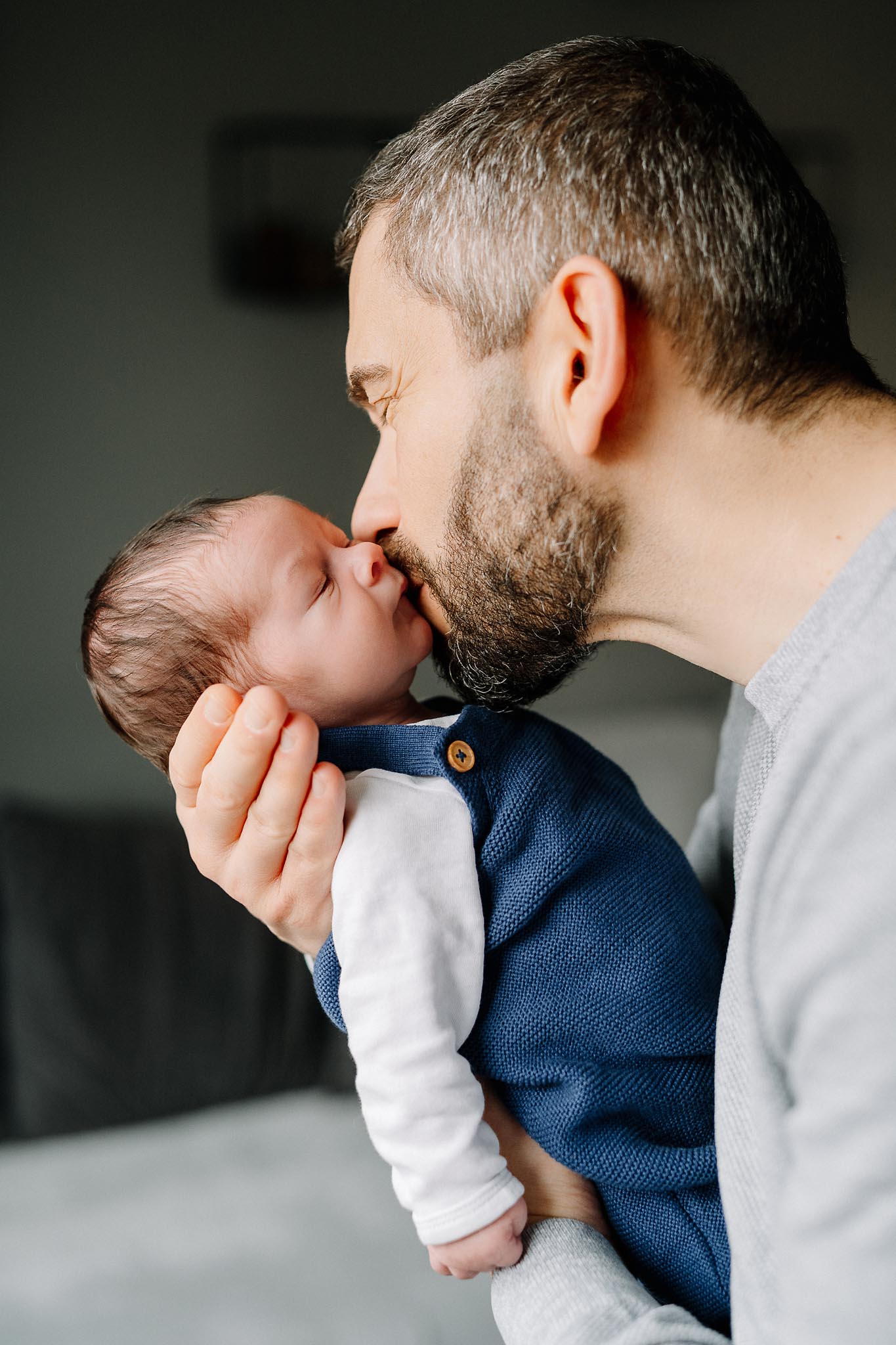 Neugeborenen Fotoshooting zu Hause