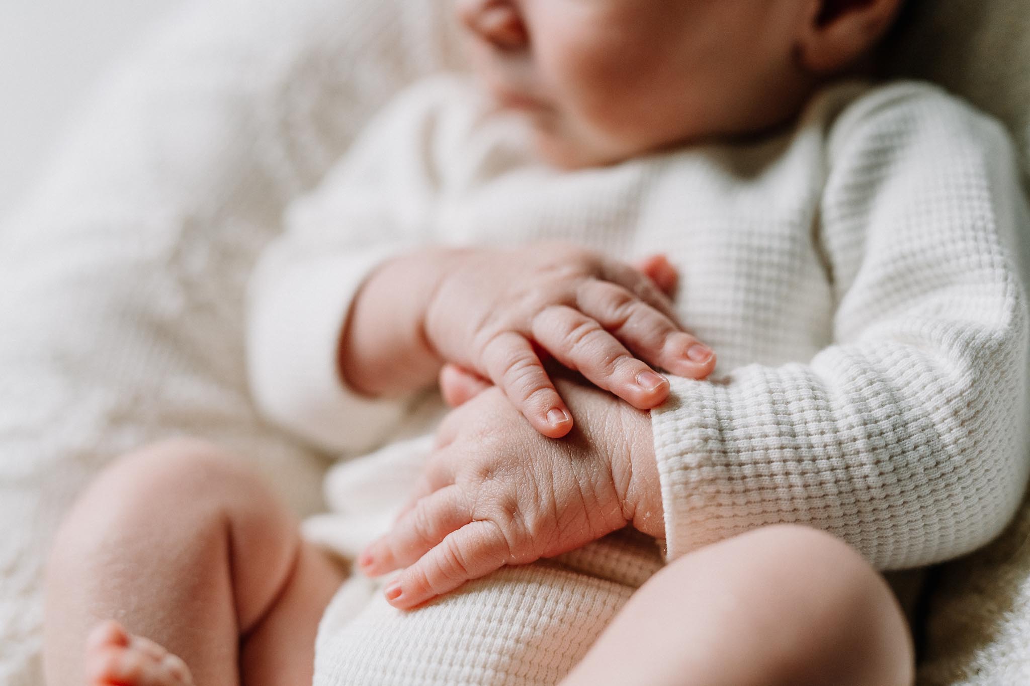 Neugeborenen Fotoshooting zu Hause