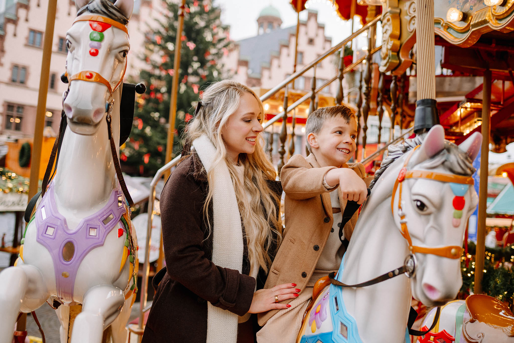 Fotoshooting Weihnachtsmarkt Frankfurt