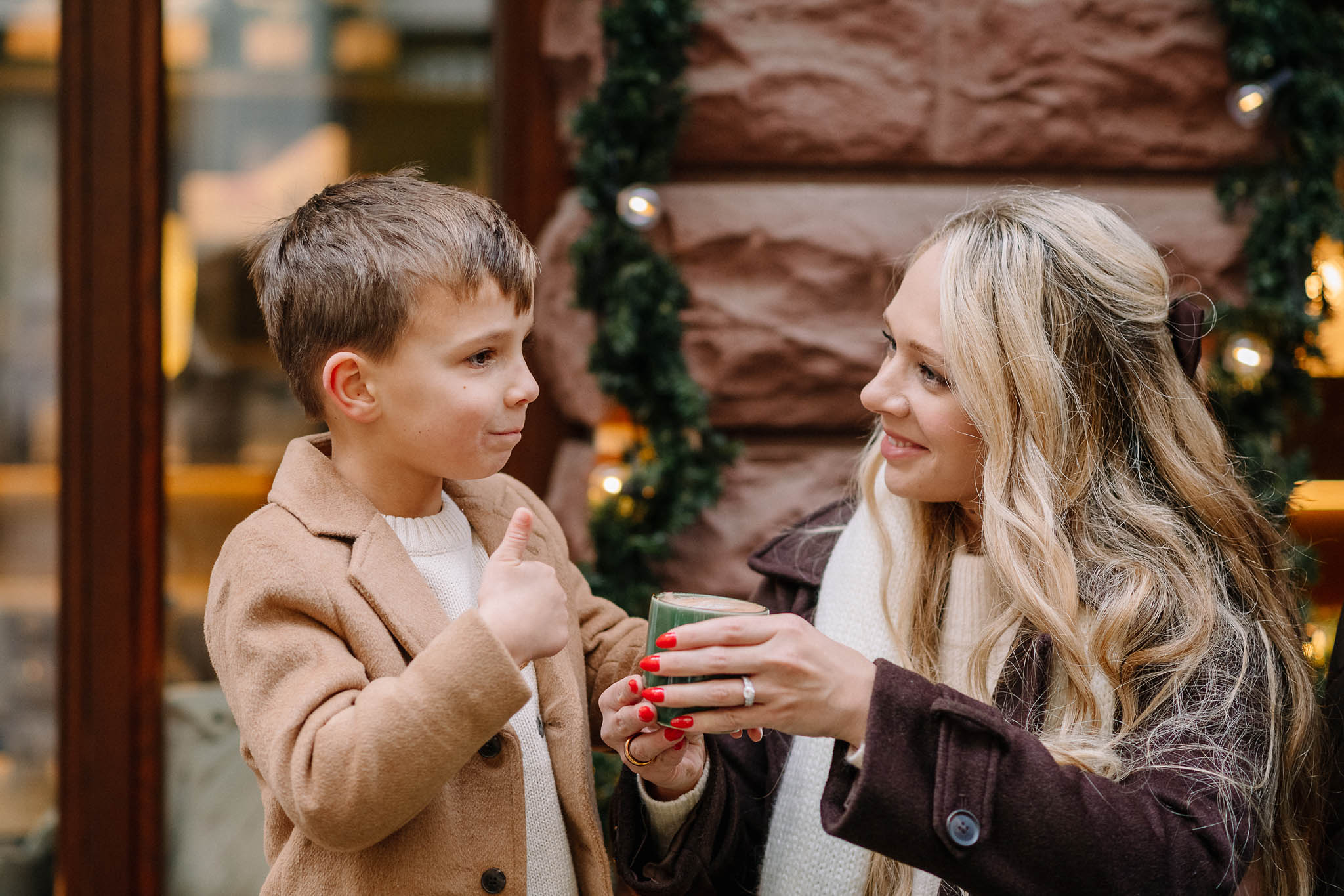 Fotoshooting Weihnachtsmarkt Frankfurt
