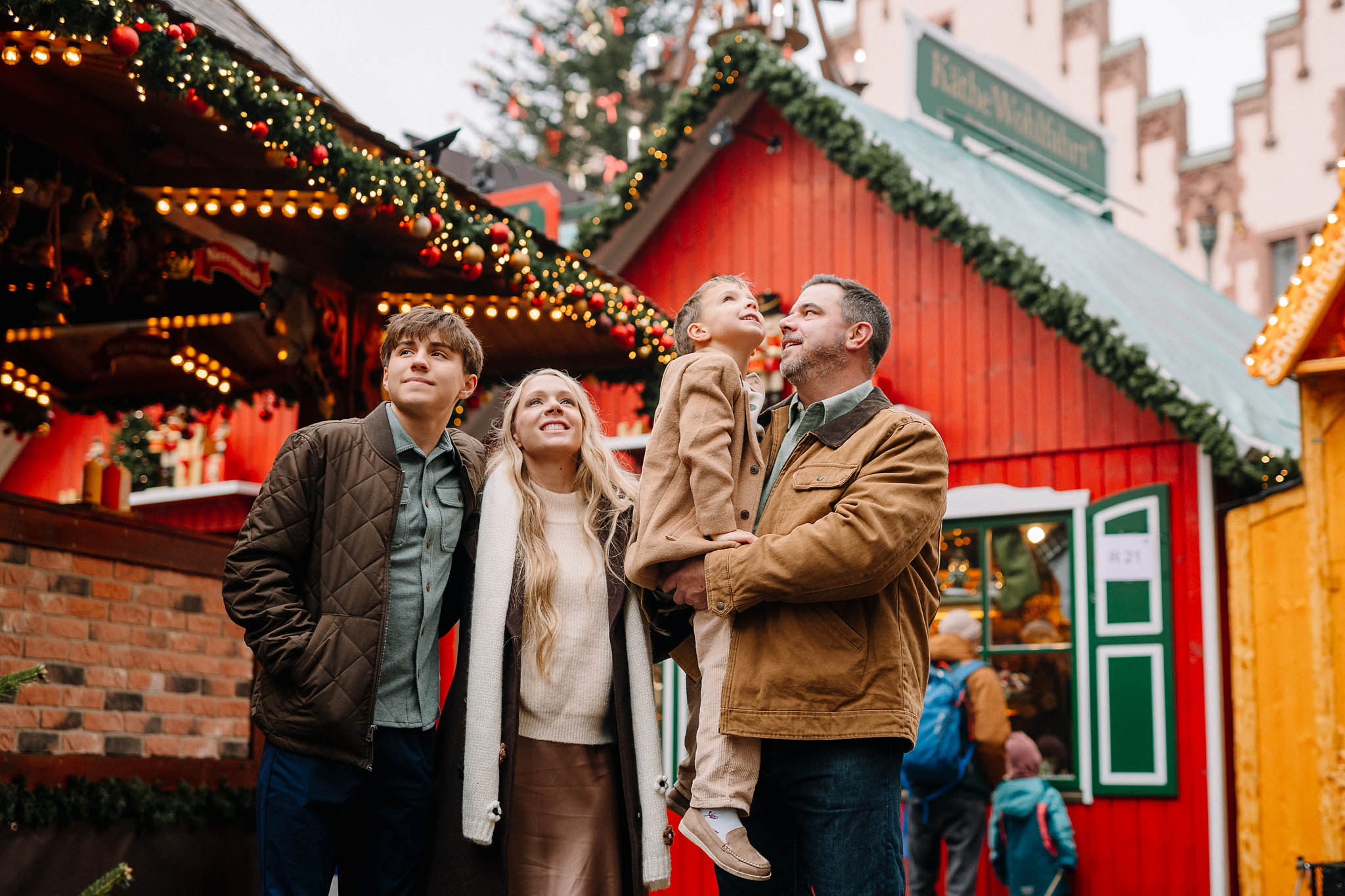 Fotoshooting Weihnachtsmarkt Frankfurt