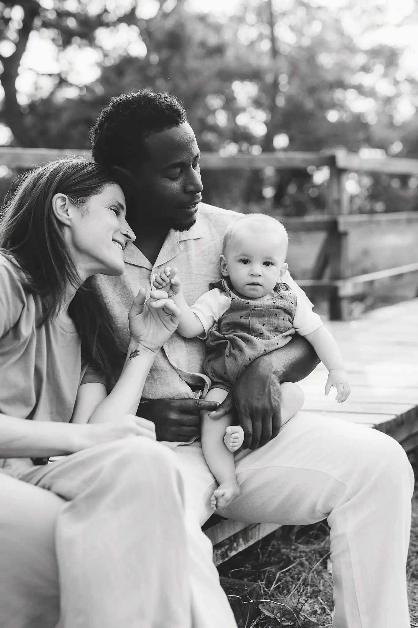 Gemeinsames Familienglück beim Familienfotoshooting